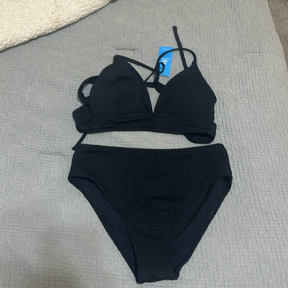 Cupshe Black Swimsuit Never Worn